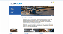 Desktop Screenshot of kovogroup.cz